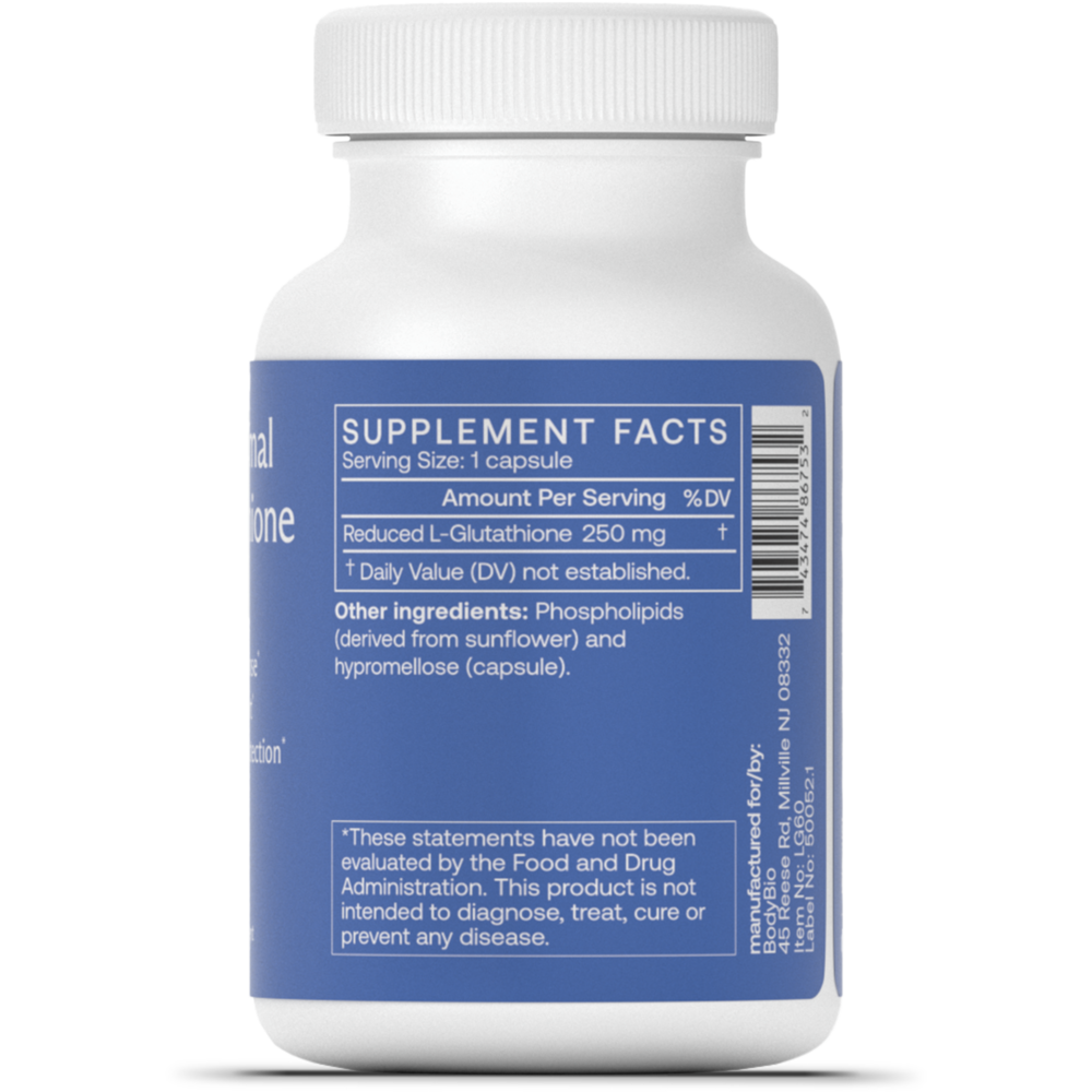 Product image for Liposomal Glutathione.