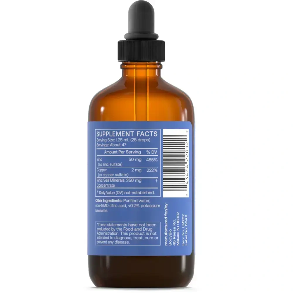Product image for Zinc Liquid Mineral.
