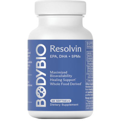 BodyBio Resolvin 60 Softgels