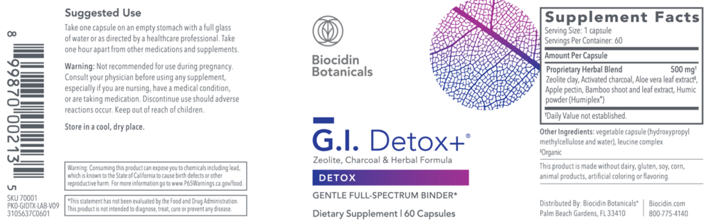 Product image for G.I. Detox™ +.
