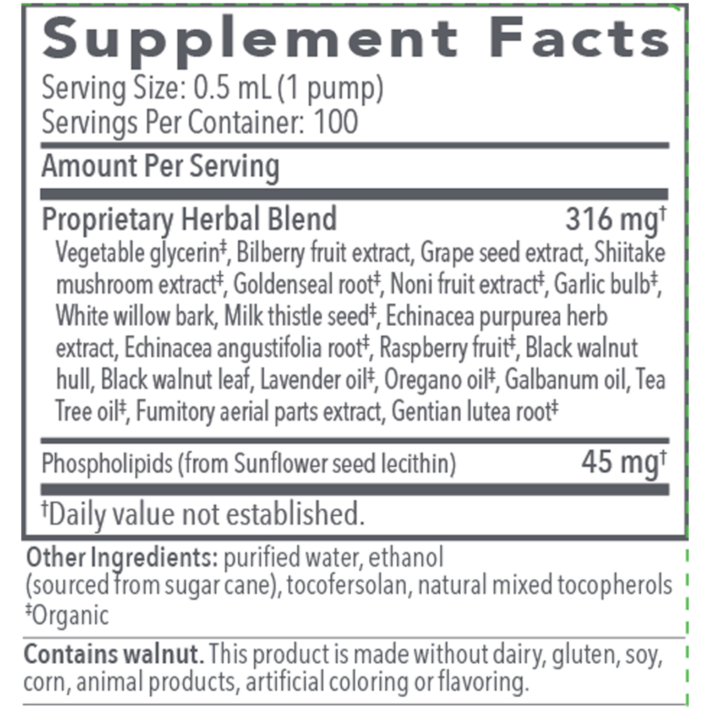 Product image for Biocidin LSF Liposomal Formula Liquid.