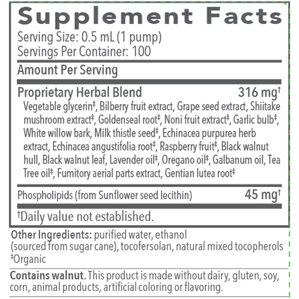Product image for Biocidin LSF Liposomal Formula Liquid.