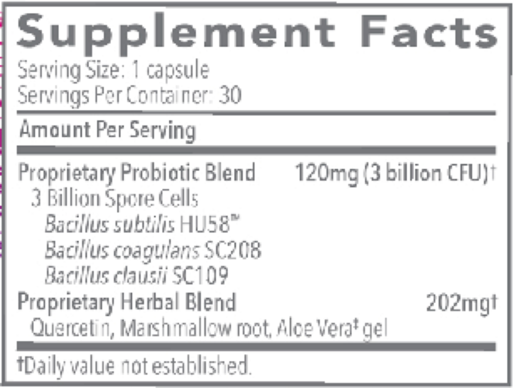 Product image for Proflora4R Restorative Probiotic Combination.