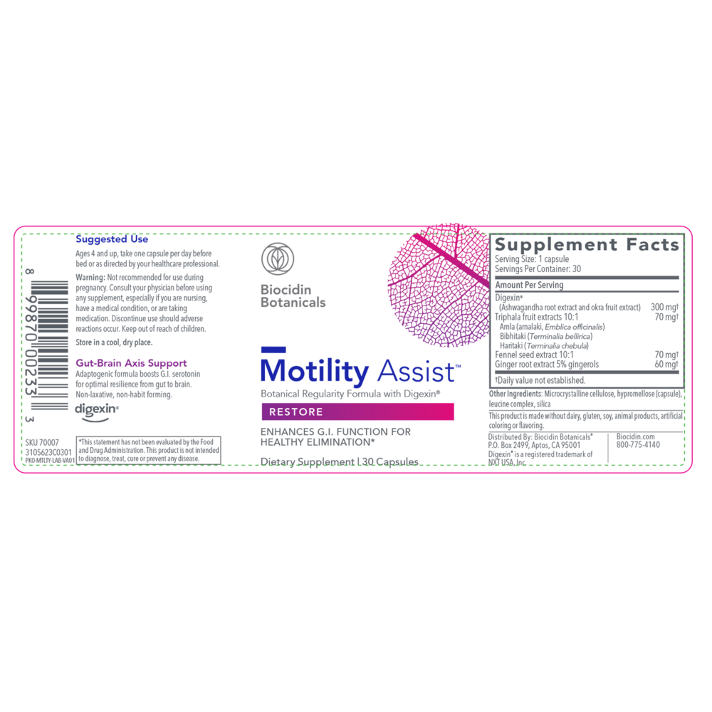 Product image for Motility Assist™.