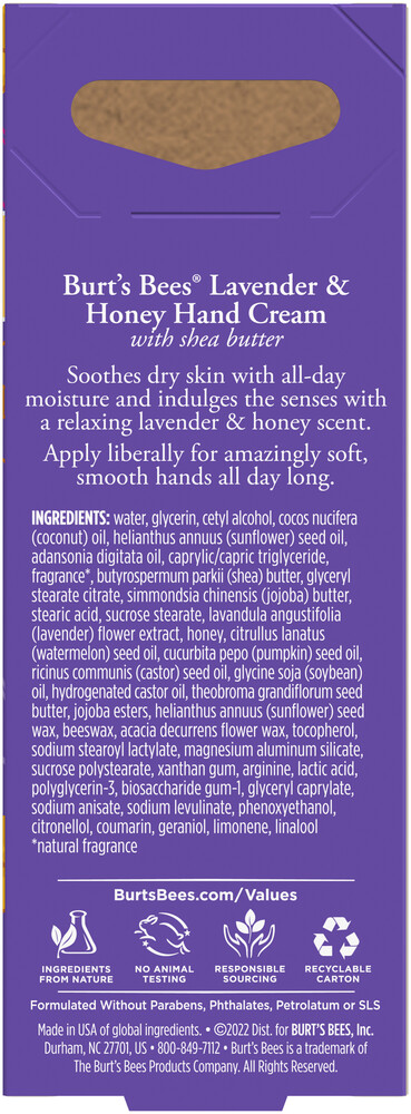 Product image for Hand Cream Lavender &amp; Honey.