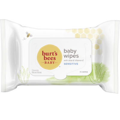 Baby Bee Wipes Chlorine Free 72 Wipes
