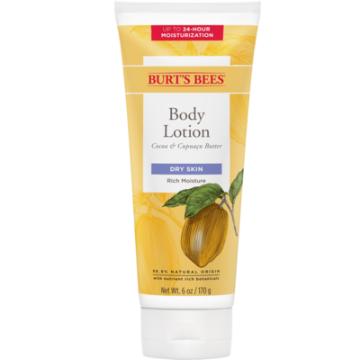 Burt's Bees Body Lotion Cocoa & Cupuacu 6 Ounces