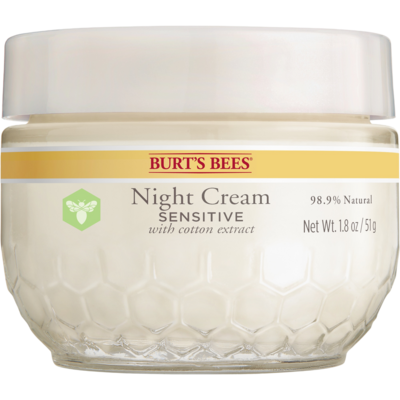 Burt's Bees Sensitive Night Cream 1.8 Ounces