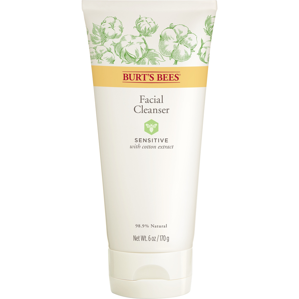 Product image for Burt&#39;s Bees Sensitive Facial Cleanser.