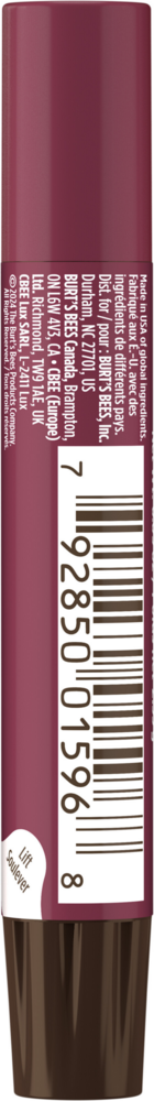 Product image for Burt's Bees Lip Shimmer Plum.
