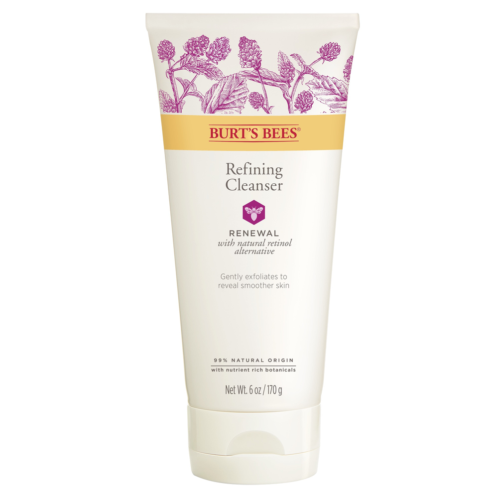 Product image for Burt&#39;s Bees Renewal Refining Cleanser.