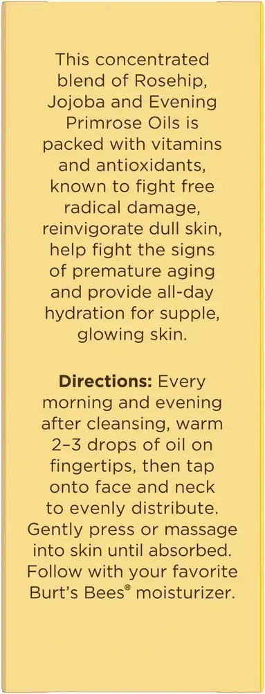Product image for Burt's Bees Complete Nourishment Facial.