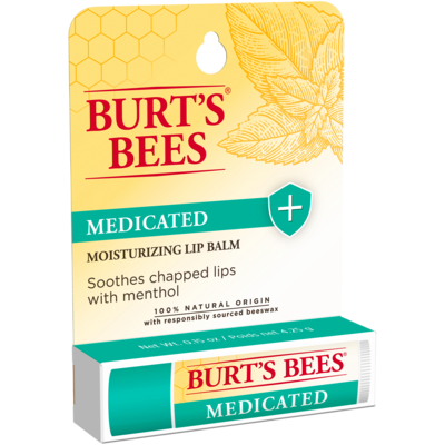 Burt's Bees Lip Balm Medicated 0.15 Ounces