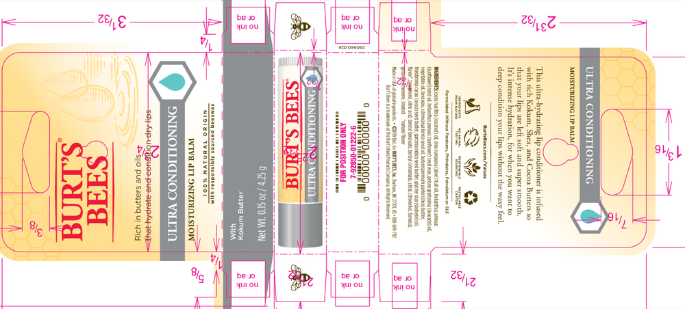 Product image for Burt's Bees Lip Balm Ultra Conditioning.