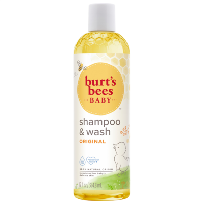 Burt's Bees Baby Shampoo & Wash Original 12 Ounces