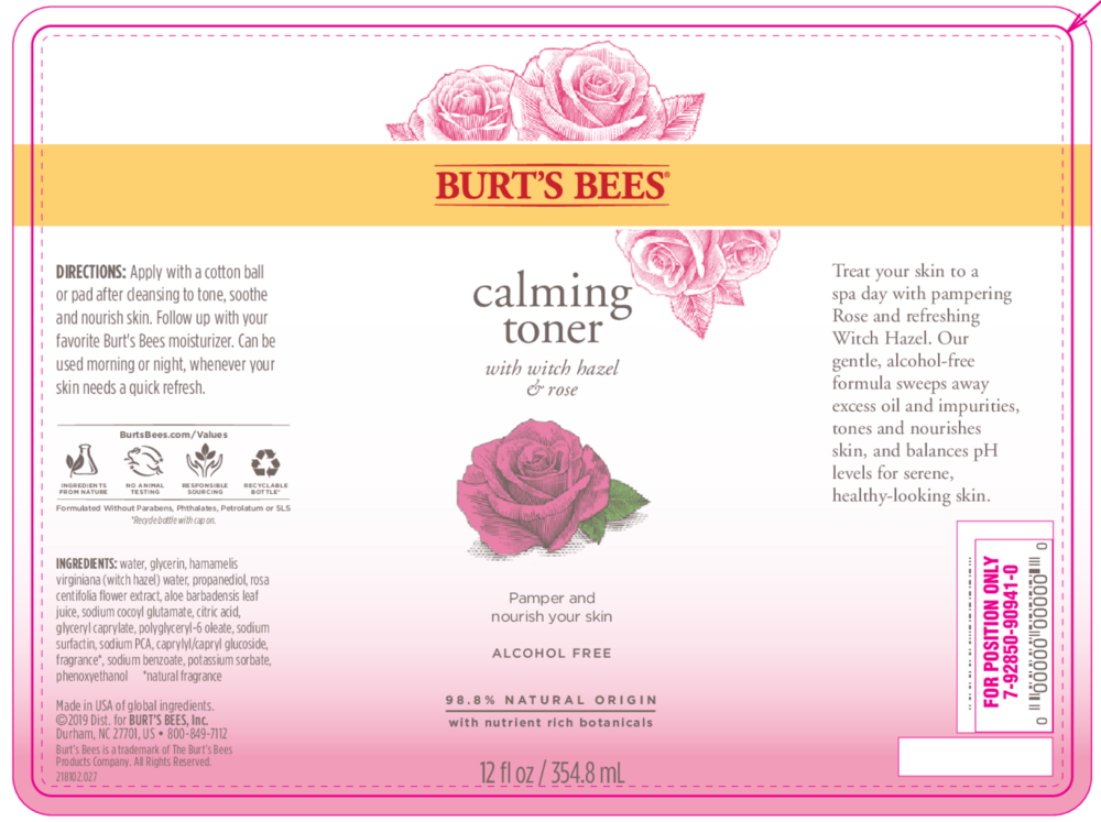 Product image for Toner Calm Witch Hazel &amp; Rose.