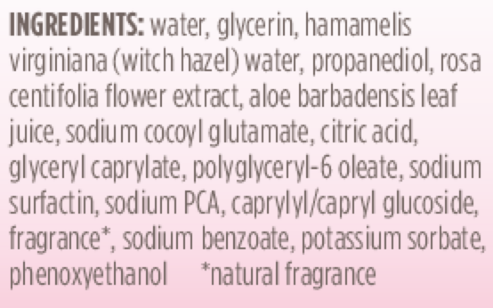Product image for Toner Calm Witch Hazel &amp; Rose.
