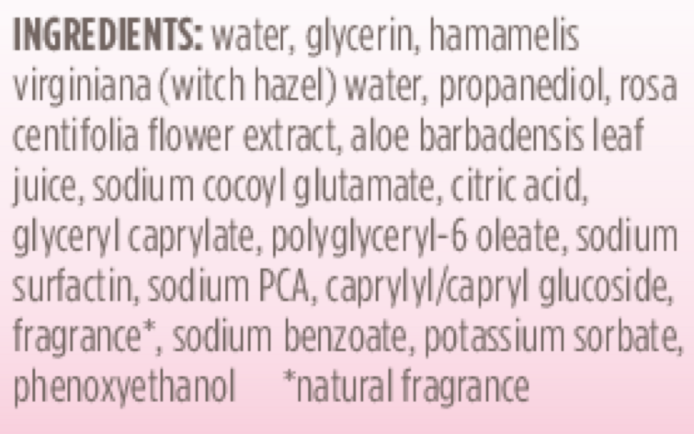 Product image for Toner Calm Witch Hazel &amp; Rose.