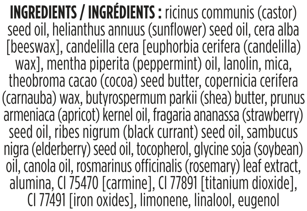 Product image for Burt&#39;s Bees Lip Shimmer Rhubarb.