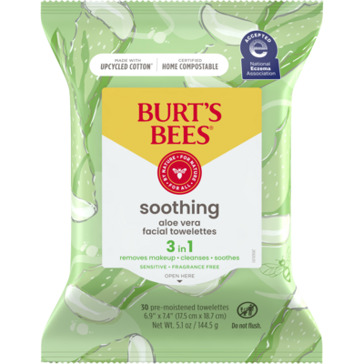 Burt's Bees Facial Cleansing Towelettes 30 count Burt's Bees Facial Cleansing Towelettes 30 count