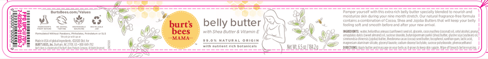 Product image for Burt&#39;s Bees Mama Bee Belly Butter.