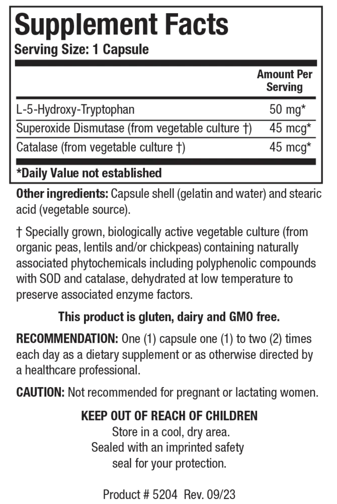 Product image for 5-HTP.