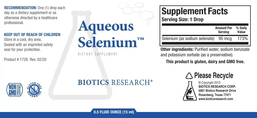 Product image for Aqueous Selenium™.