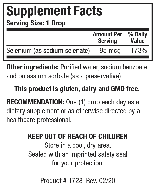 Product image for Aqueous Selenium™.
