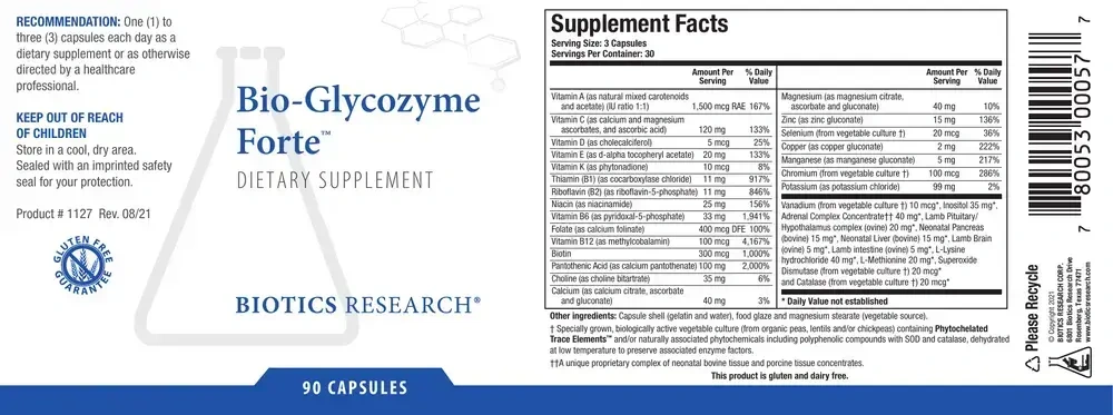Product image for Bio-Glycozyme Forte™.