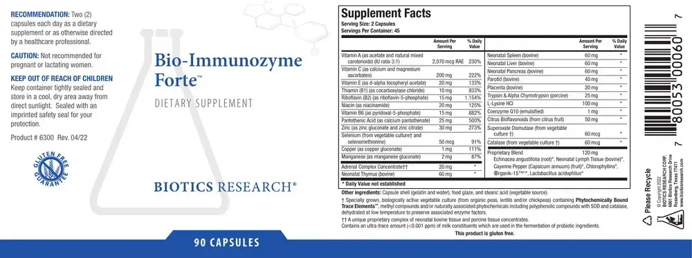 Product image for Bio-Immunozyme Forte™.