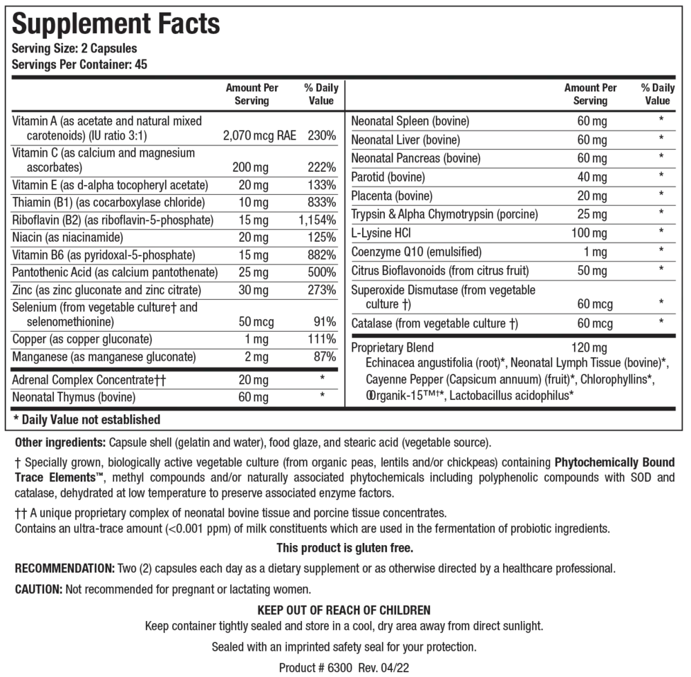Product image for Bio-Immunozyme Forte™.