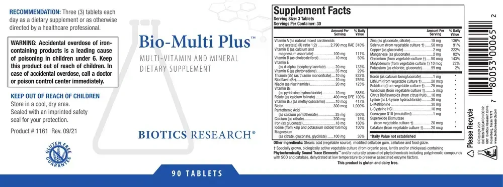 Product image for Bio-Multi Plus™.