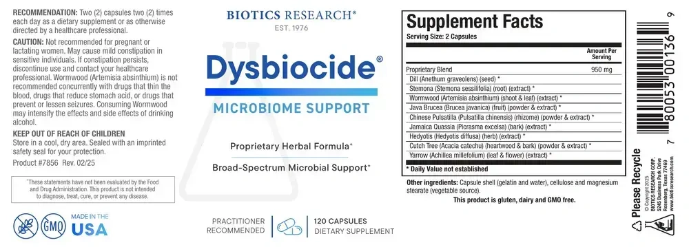 Product image for Dysbiocide®.