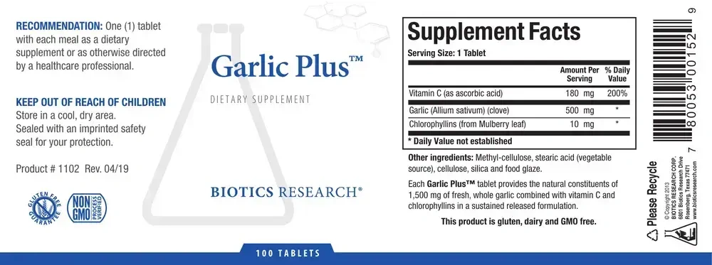 Product image for Garlic Plus™.