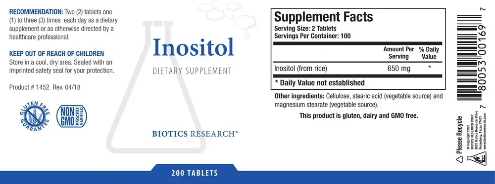 Product image for Inositol (from rice).