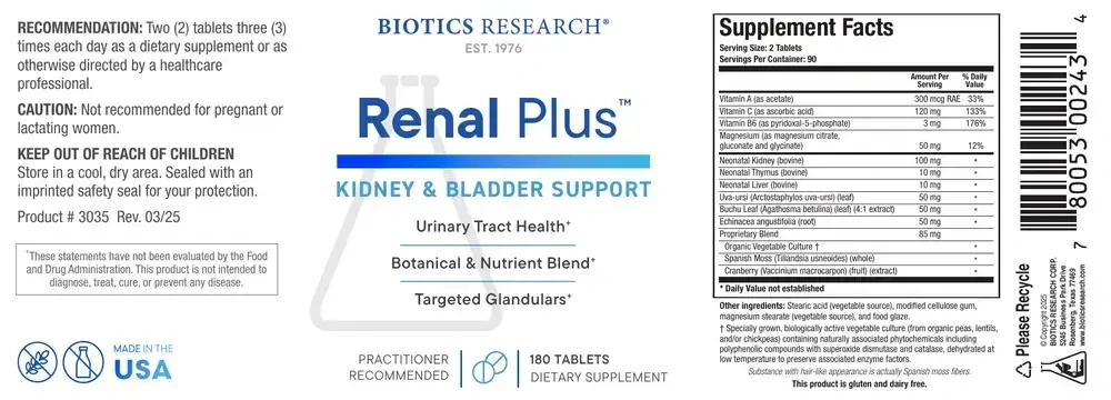 Product image for Renal Plus™.