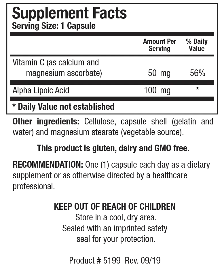 Product image for Lipoic Acid Plus.