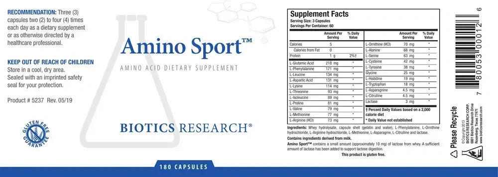 Product image for Amino Sport™.