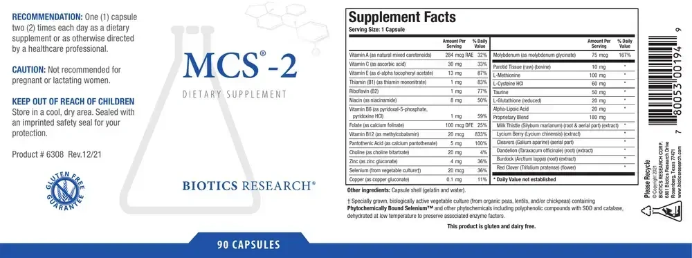 Product image for MCS®-2.