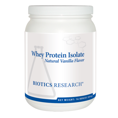 Whey Protein Isolate-Vanilla 454 Grams