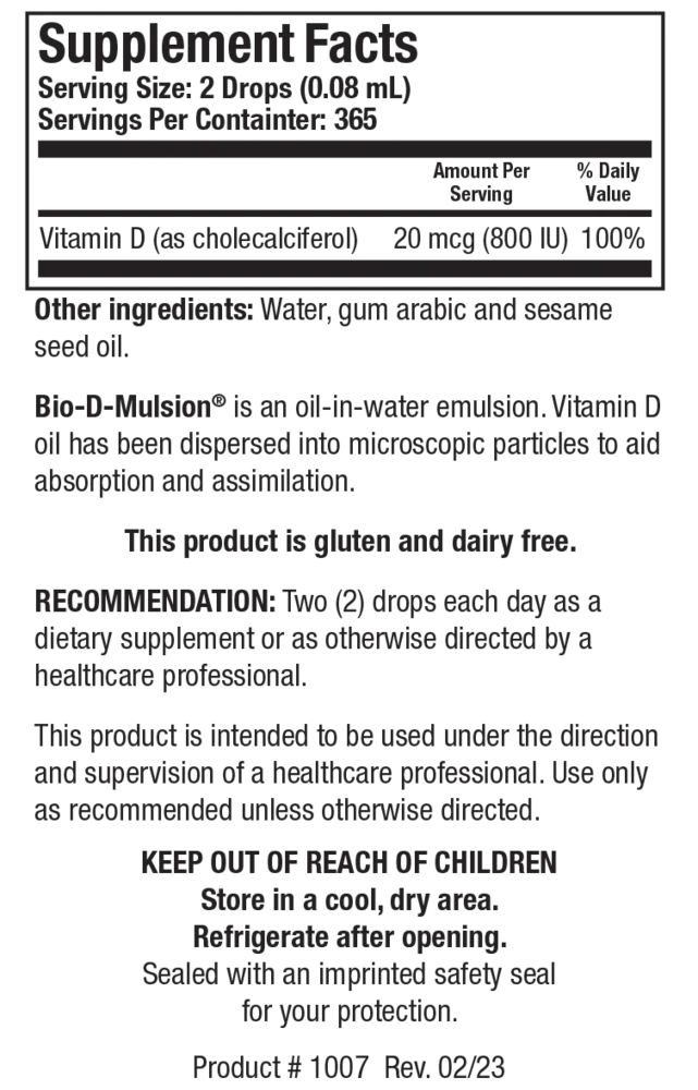 Product image for Bio-D-Mulsion®.