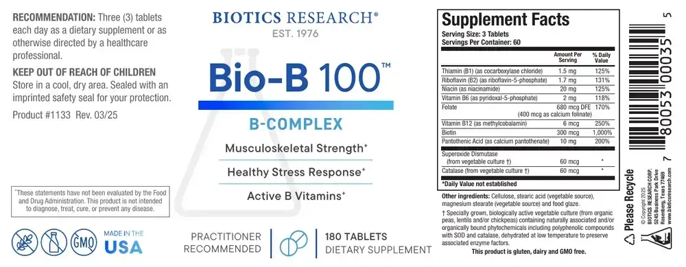 Product image for Bio-B 100™.