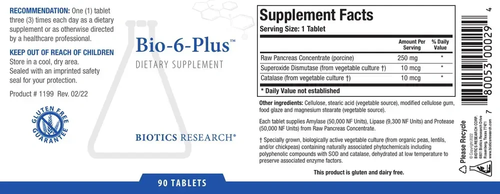 Product image for Bio-6-Plus™.