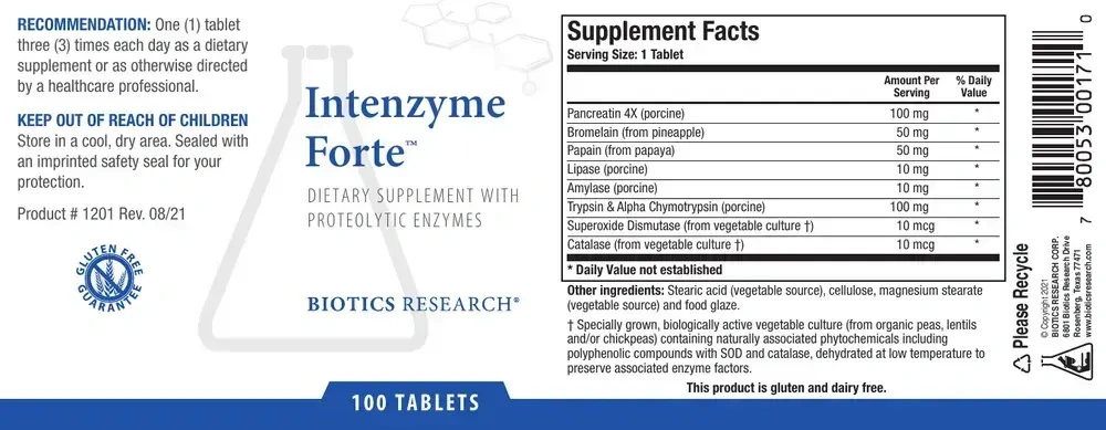 Product image for Intenzyme Forte™.