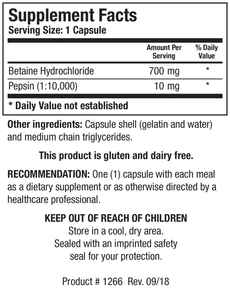 Product image for Betaine Plus HP™.