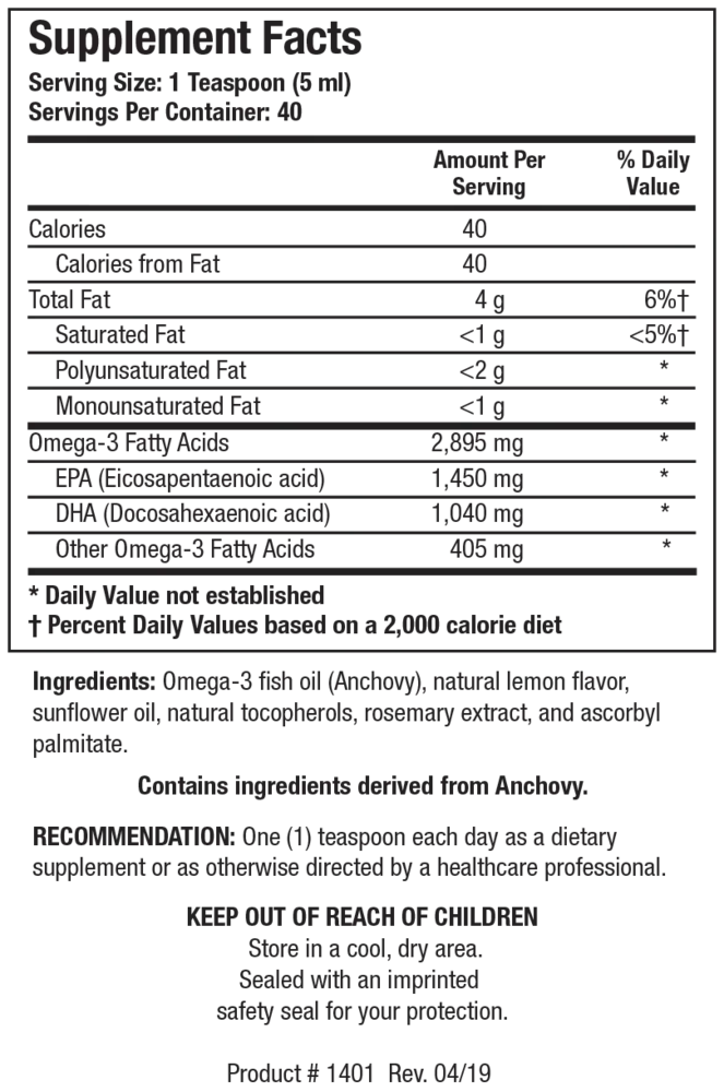 Product image for Biomega-3 Liquid™.