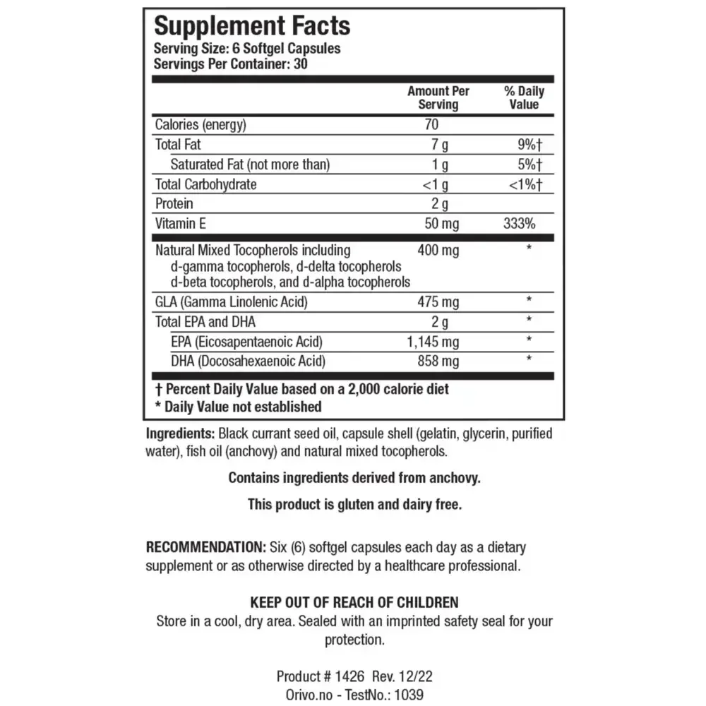 Product image for EFA-Sirt Supreme®-BC.