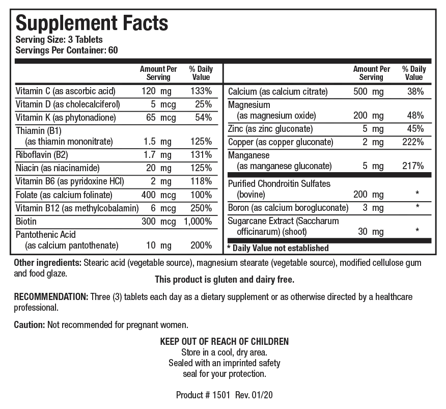 Product image for Osteo-B Plus®.
