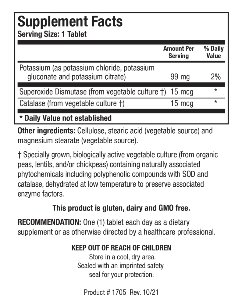 Product image for K-Zyme™ (Potassium).