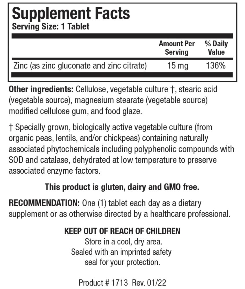Product image for Zn-Zyme™ (Zinc).